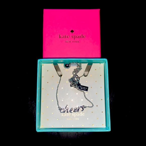 Kate spade cheers necklace